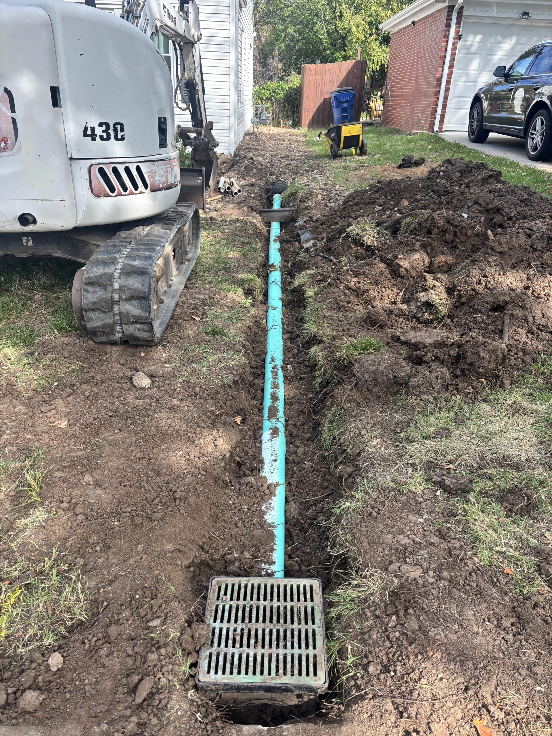 Drainage services in Wichita KS. French drains, yard drainage, stormwater solutions, erosion control, and complete water management for your home.